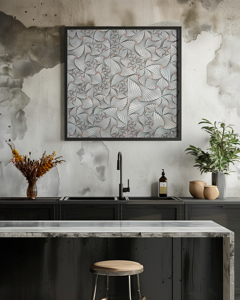 Reverie In Copper and White