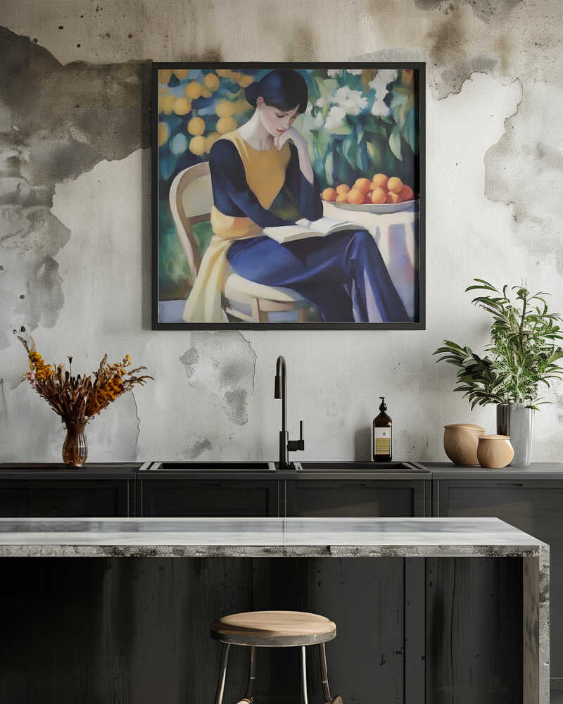 Woman Reading a Book