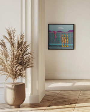 Art Prints of Hiding Away From Myself