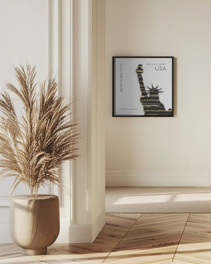 Art Prints of Urban Art NYC Statue of Liberty