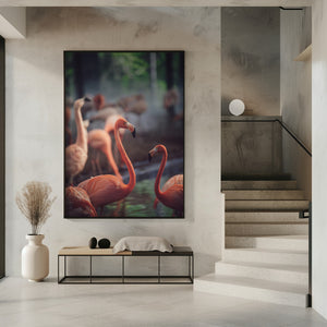 Art Prints of Flamingo