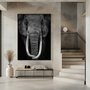 Canvas Art Print Loxodonta