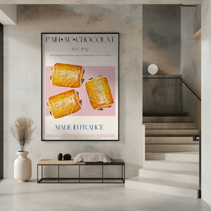 Art Prints of Pain Au Chocolat Print
