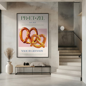 Art Prints of Pretzel Print