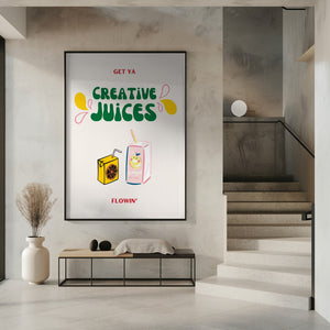 Art Prints of Creative Juices Print