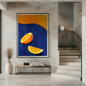 Art Prints of Petit Déjeuner, Deux Oranges