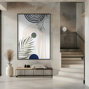 Art Prints of Boho Green Blue 3