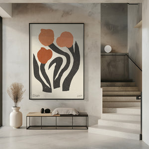 Art Prints of Modern Flower 02