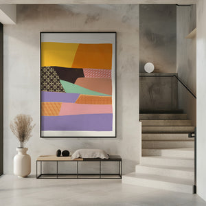 Art Prints of Collage abstract minimalism 04