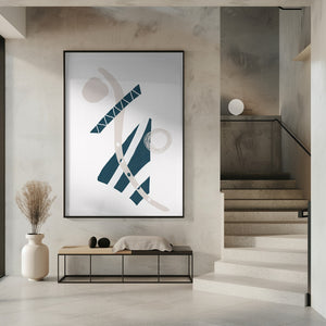 Art Prints of Abstract inky shapes no. 7 - Fun