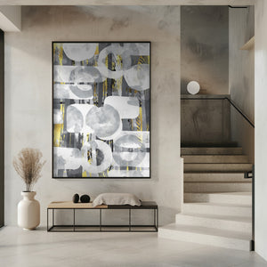 Art Prints of Abstract Painting No. 58 | Play with shapes and colors