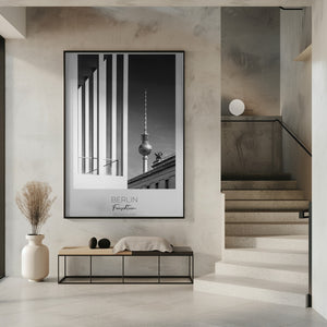 Art Prints of In focus: BERLIN Television Tower & Museum Island