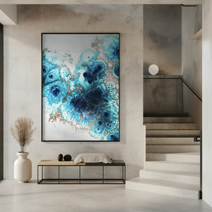 Art Prints of Aqua Aurora 2