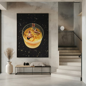 Art Prints of Whisky besties - On the rocks