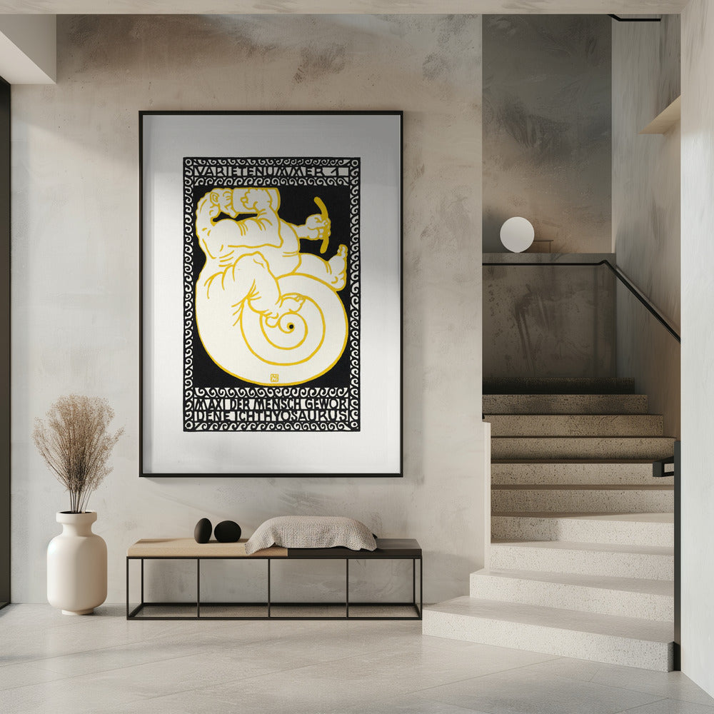 Variety Act 1 Maxi the Ichthyosaurus Turned Man