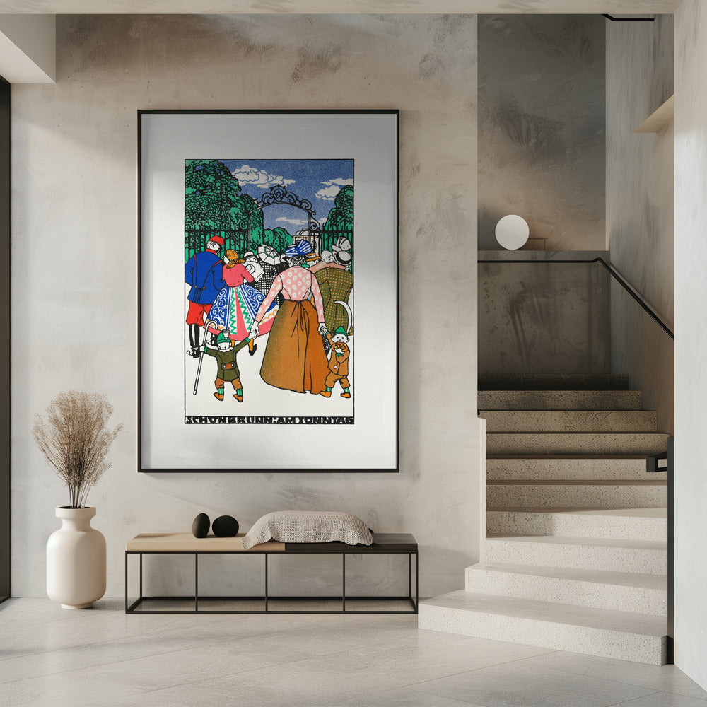 Schönbrunn On Sunday