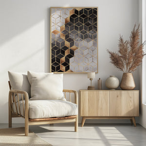 Art Prints of Smoky Cubes