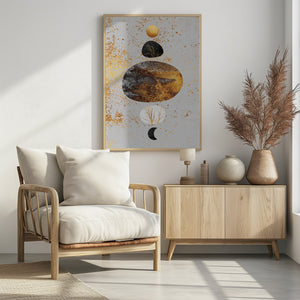 Art Prints of Sun And Moon