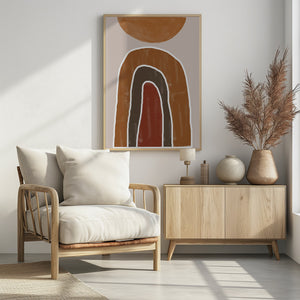 Art Prints of Abstract Rainbow