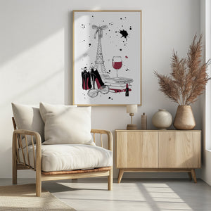 Art Prints of Living in Paris