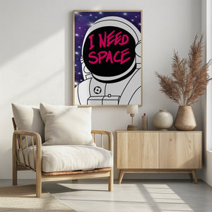 Art Prints of I need spece