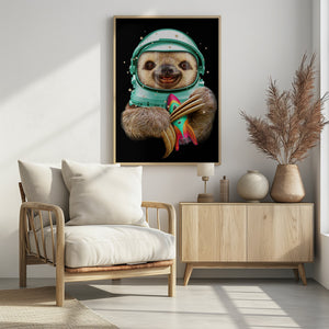 Canvas Art Print SPACESLOTH