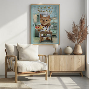 Canvas Art Print my territory