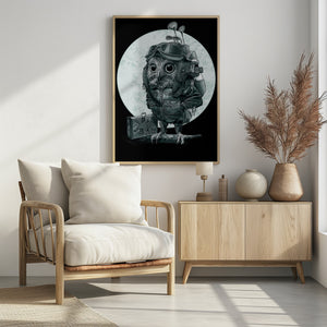 Canvas Art Print the golfer