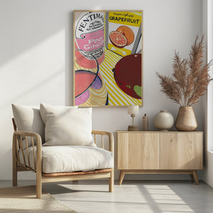Art Prints of Fentimans Pink Ginger