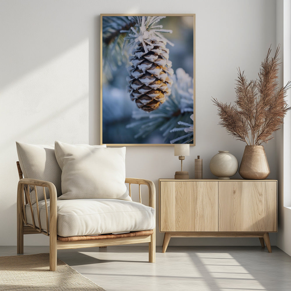 Frosty Pinecone Burst