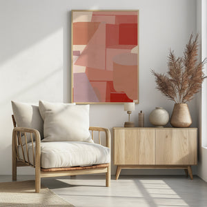 Art Prints of Velvety Shapes 1