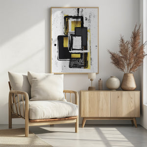 Art Prints of Abstract Painting No. 3 | gold