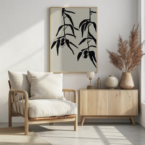Art Prints of Olive twigs