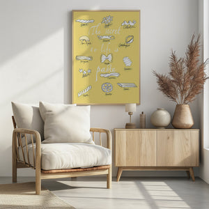 Art Prints of The Secret To Life Is Pasta