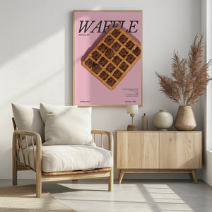 Art Prints of Belgian Waffle