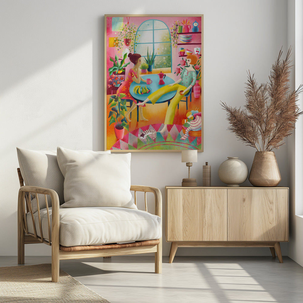 Sunny Kitchen Coffee Chat