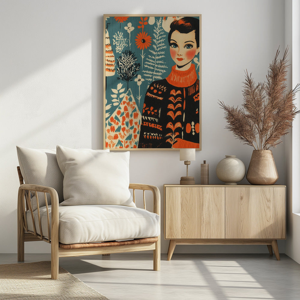 Vintage Mag Knitted Sweater