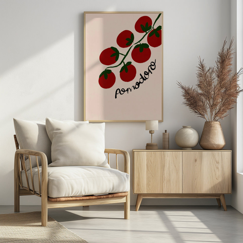 Pomodoro Tomato Italian Food Poster