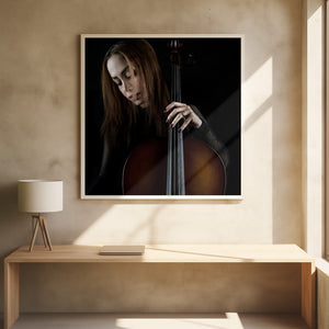 Art Prints of Cellist