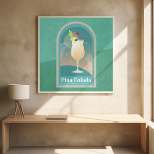Art Prints of Kokteyl Pina Colada