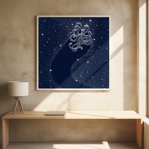Art Prints of Starry Octopus