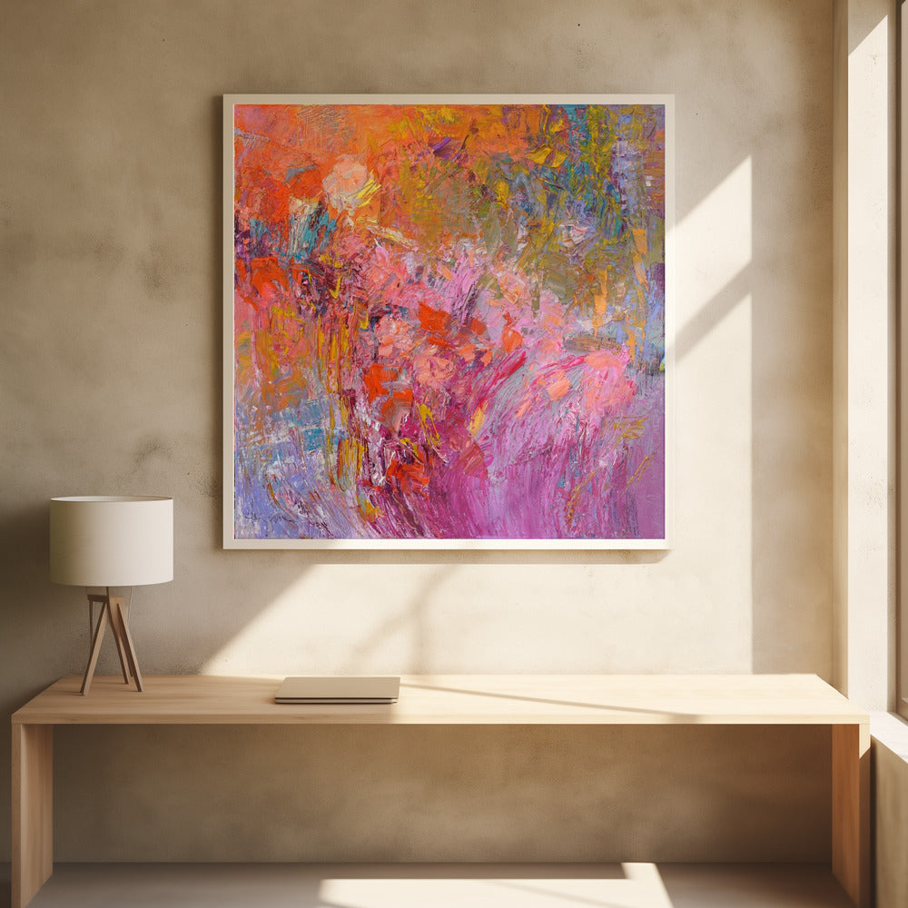 New Morning In Rose Garden