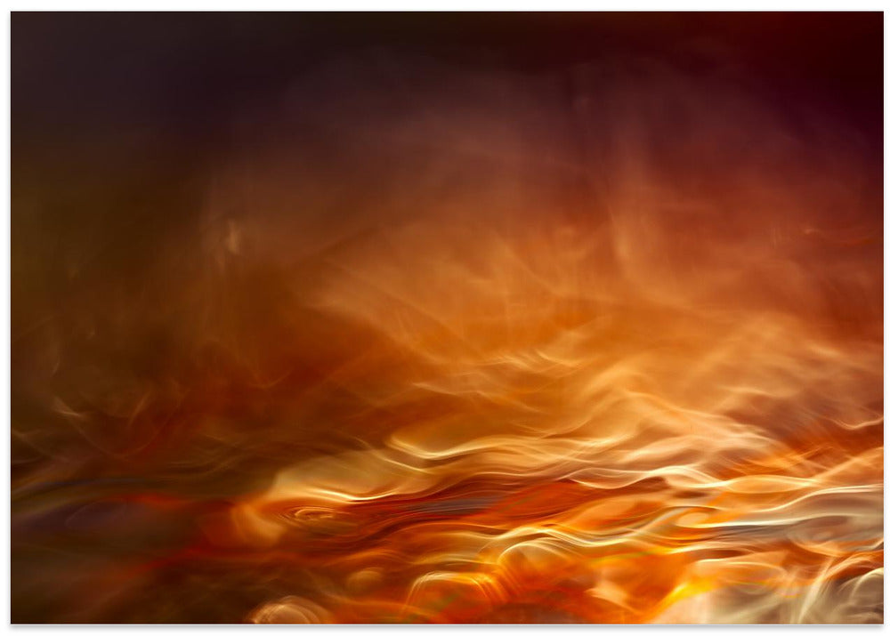 Art Prints of Burning water