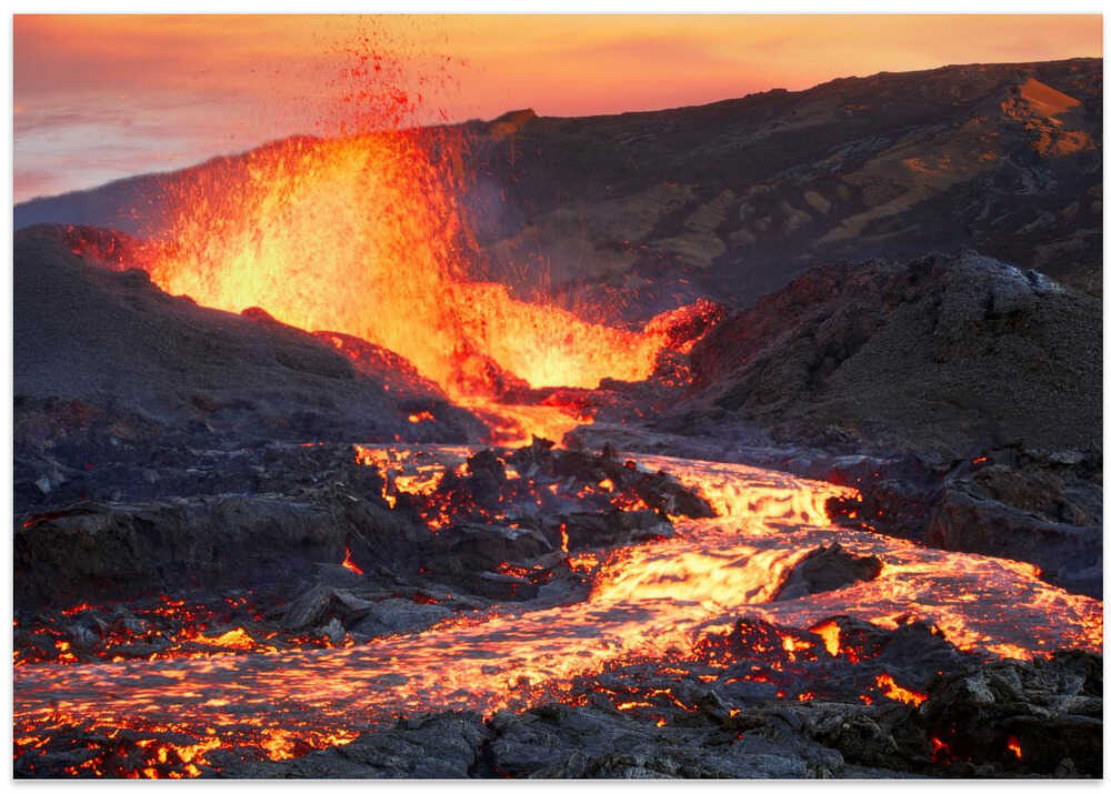 La Fournaise Volcano