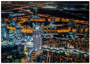 Art Prints of Dubai Night