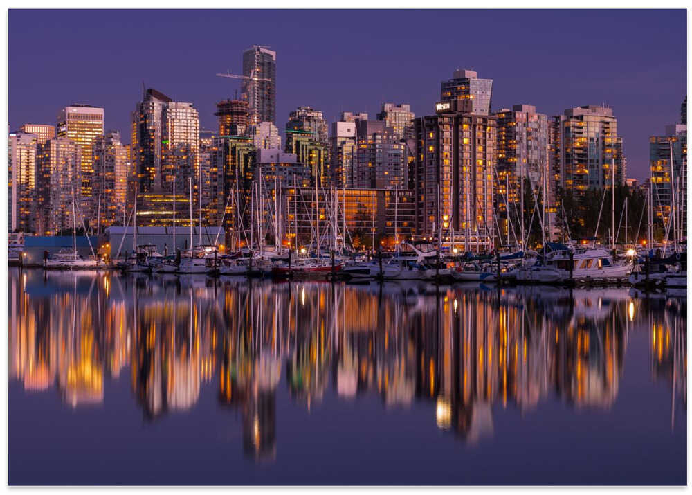 Glowing Vancouver