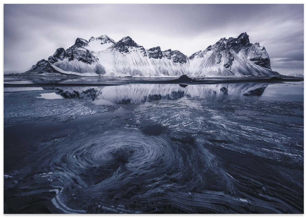 Ice on Stokksnes