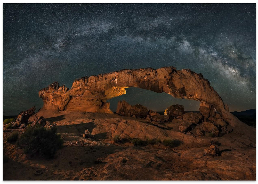 Milky way over the Sunset Arch