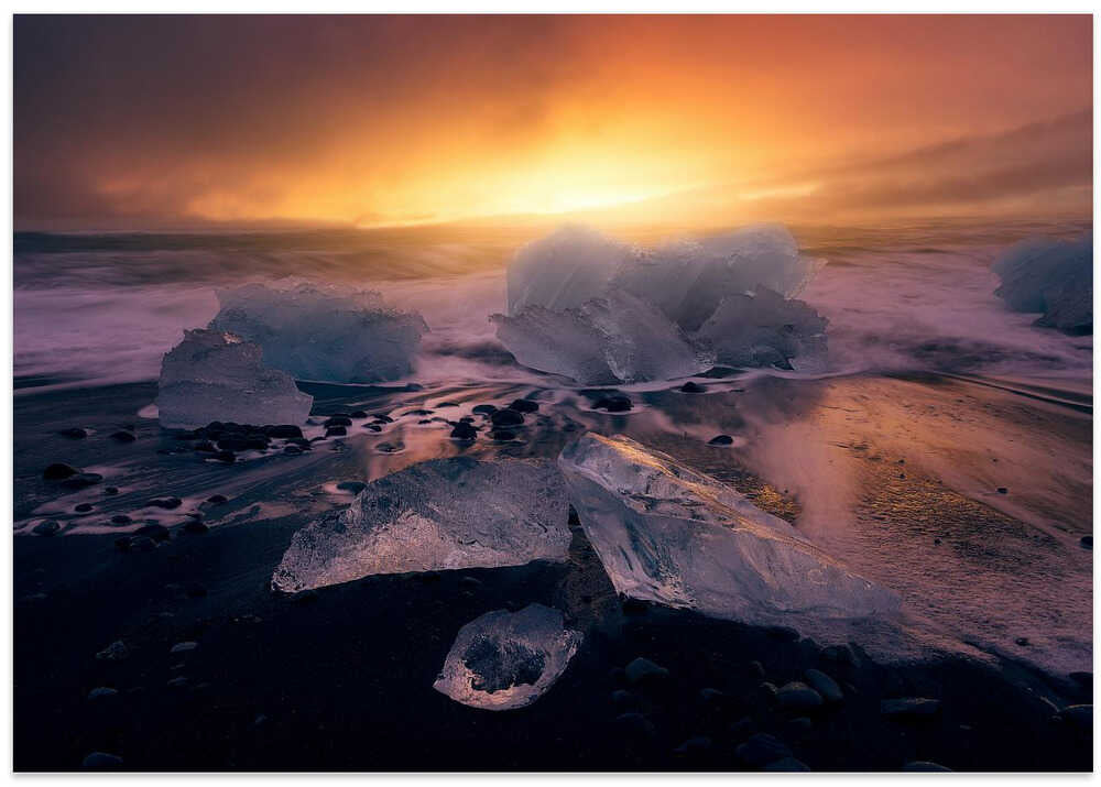 Jokulsarlon´s sunrise II