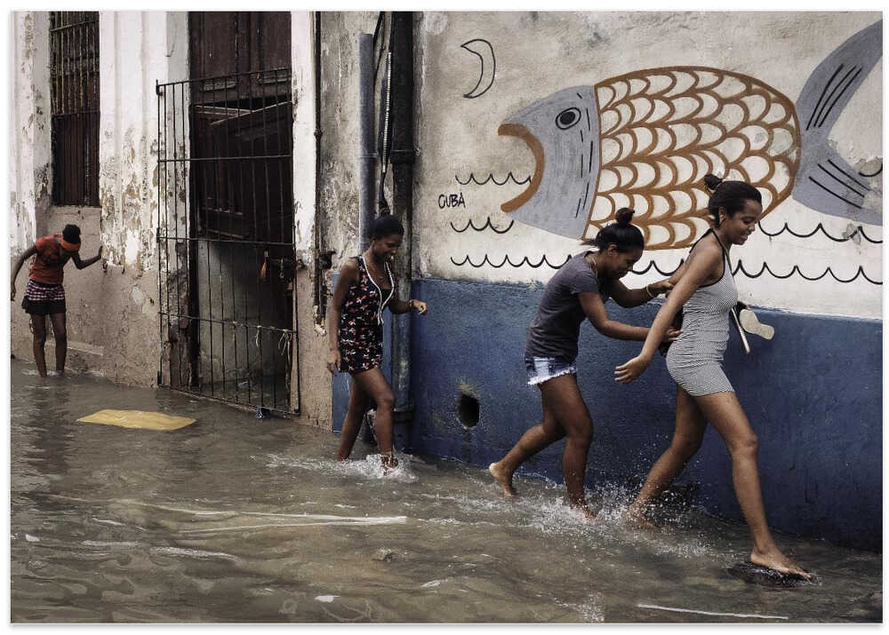 Flooding Havana
